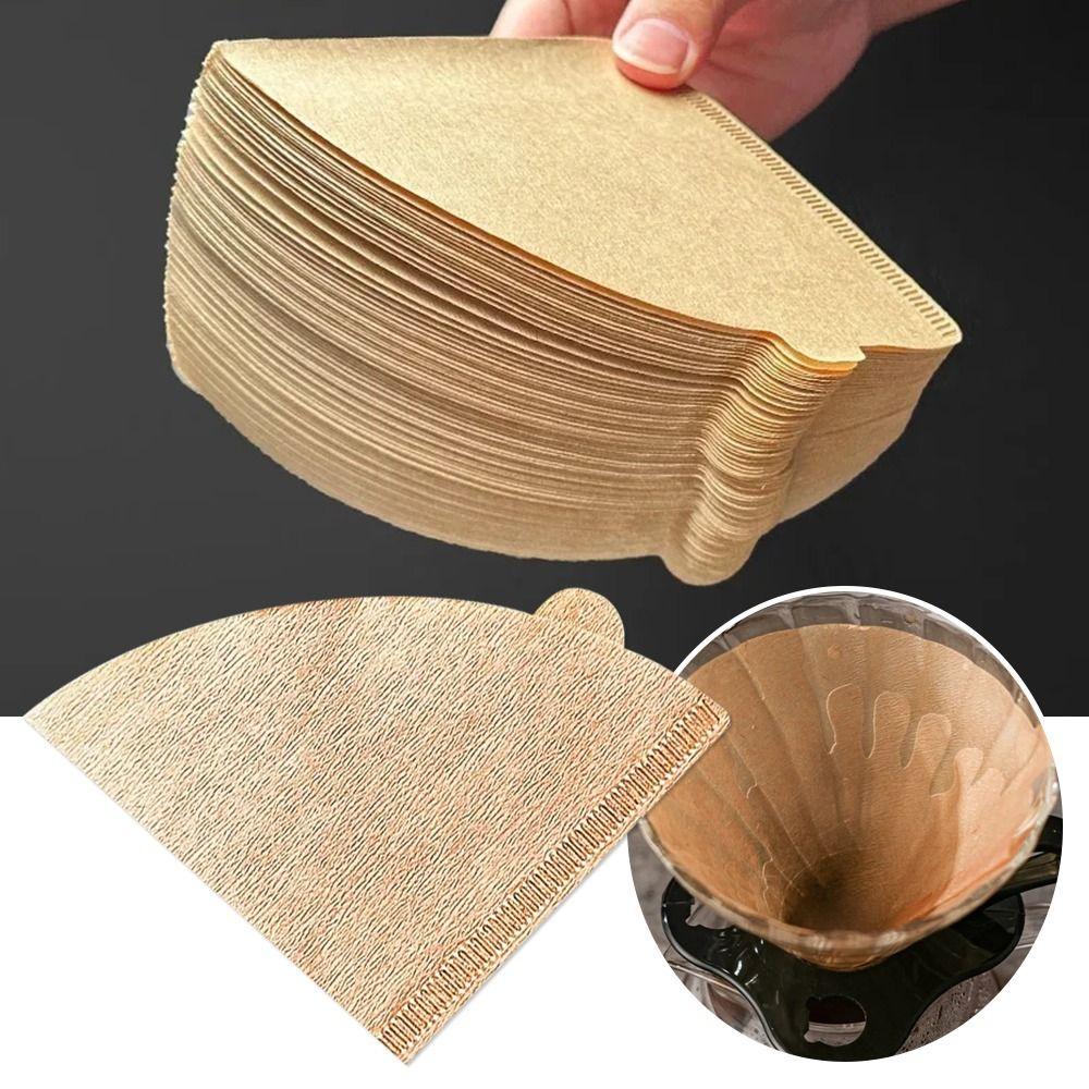 40Pcs Pull-out Drip Coffee Filter Paper Household Cafe Tools Hand Drip Paper Hand-brewed Coffee