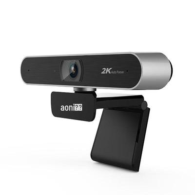 Aoni A30 2K HD Webcam with Auto-Focus and Microphone