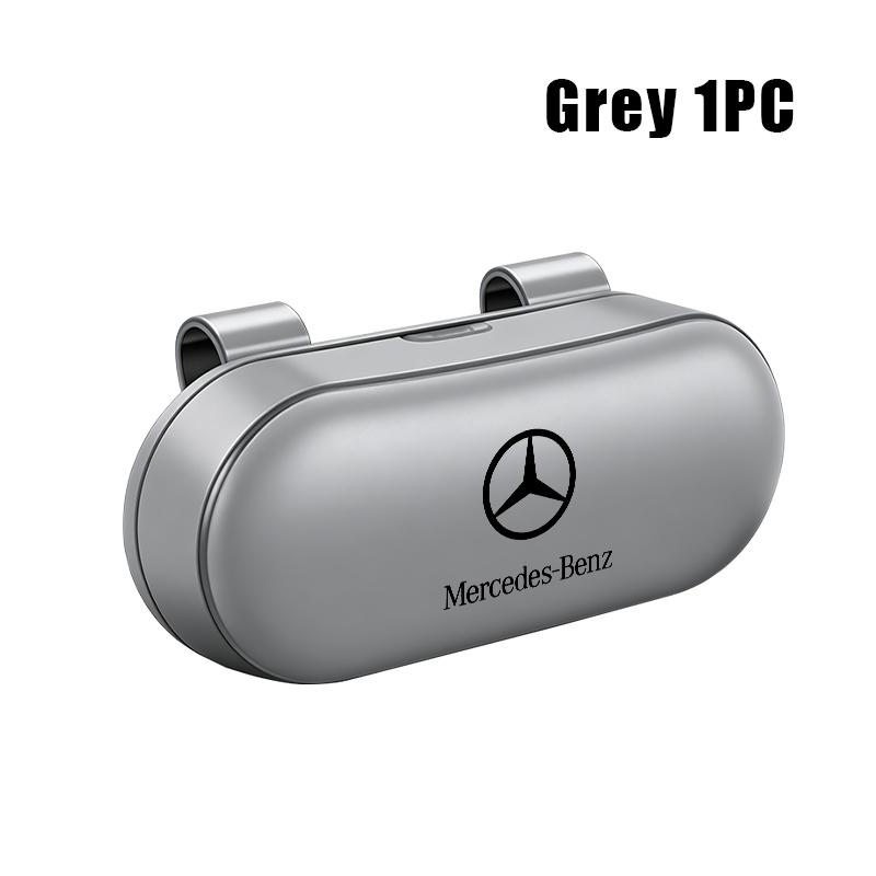 AABGR1 Car Sunglasses Holder Driving Glasses Holder Sun Visor Eyeglass Case For Benz CITAN VITO SPRINTER CLS SLK Sport ML C200 C260