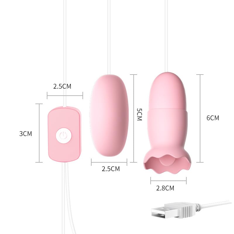 Popular Vibrator for Adult Tongue Adult Toy Powerful, Women, Toy, Cumshot, Licking, Squirting, Waterproof, [Adult] (Pink)