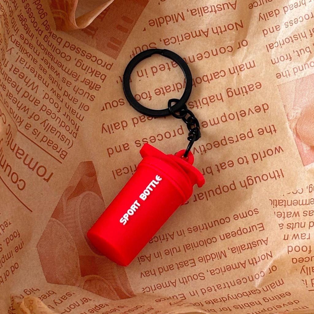 Miu Series Mini Barbell & Dumbbell Plate Keychain Bag Charm