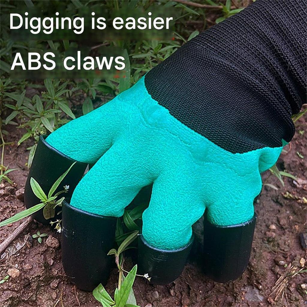 Gartenhandschuhe Outdoor Blumeneinpflanzung Hausgemüseanpflanzung Blumeneinpflanzung verschleißfest rutschfest Outdoor getaucht Garten zu