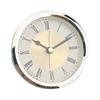 Modern Minimalists Alloy Alarm Clock Insert Quiet Operations Large Roman Numberals Clock Movement Easy Battery Access