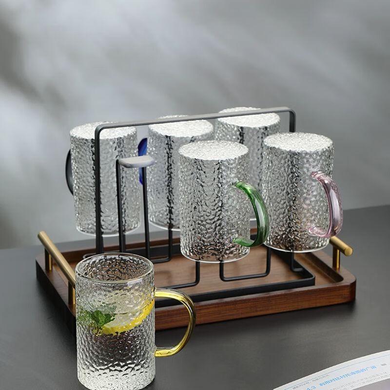 Heat-Resistant Glass Pitcher & Cup Set