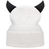 Hat Beanie Cap Style Street Urban Style Street Style Hop Hip Hat Warm Winter Beanies Horn Bull Neutral Gender Women  Men For Caps For Women Men