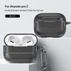 KEYSION Shockproof Case for AirPods Pro 3 Carbon Fiber Texture Soft TPU Silicone Bluetooth Earphone Cover for AirPods Pro 3 2025