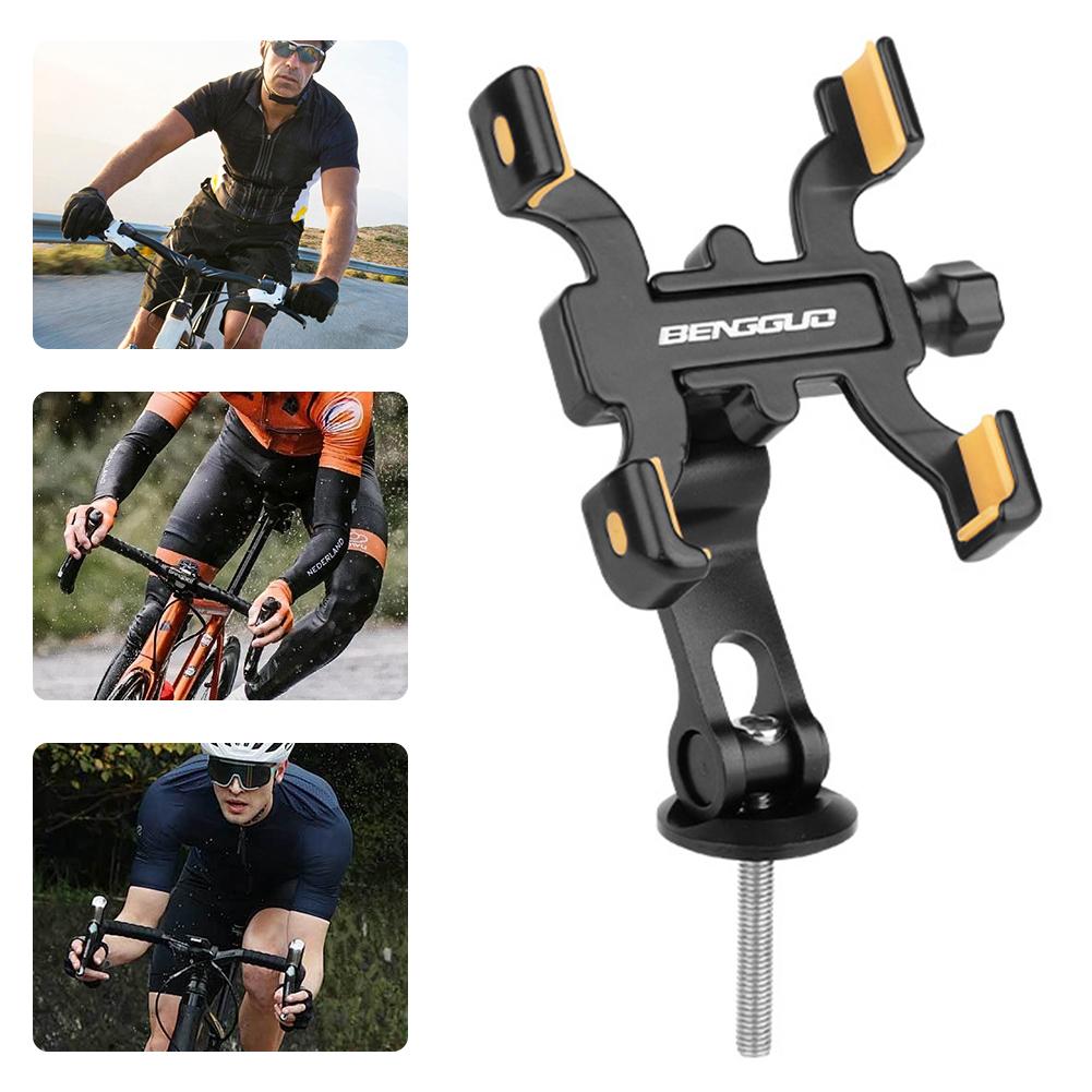 

Motorcycle Phone Mount Aluminium Alloy Cycling Phone Holder for 60-95mm Phones