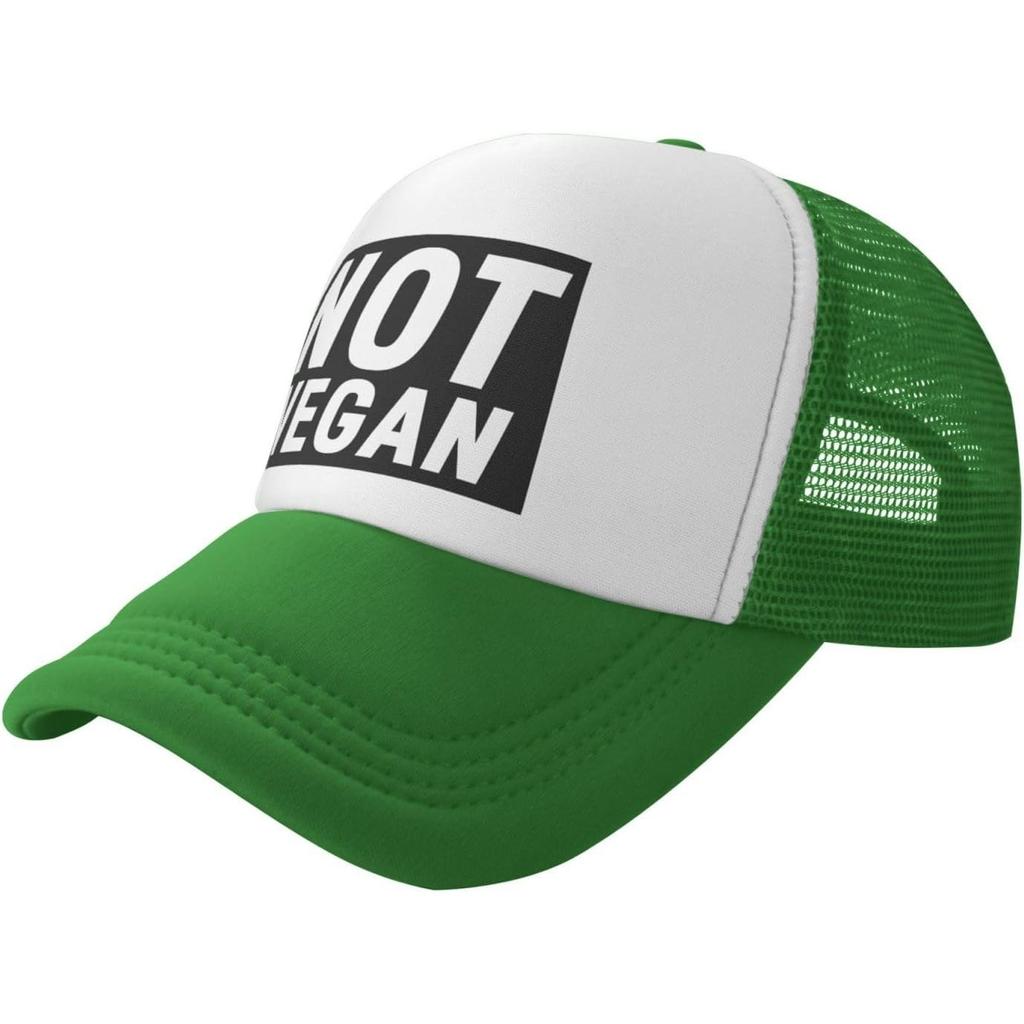 Not Vegan StateUnisext Trucker Hat Breathable Mesh Adjustable Unisex Casual Baseball Cap