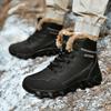 Winter Outdoor Waterproof Men Boots Russian Style Ankle Boots for Men Snow Boots Plus Size 39- 48