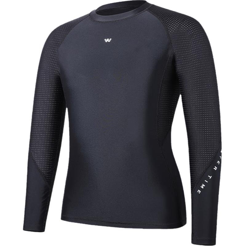 WATERTIME Men s Long Sleeve Quick-Dry Rash Guard L