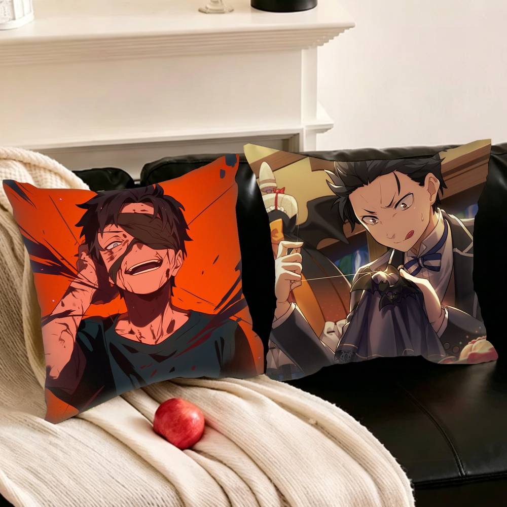 S-Starting L-Life Natsuki S-Subaru-S Pillowcase Living Room Sofa Cushion Cover Bedroom Room Bed Pillow Cover Home Decoration