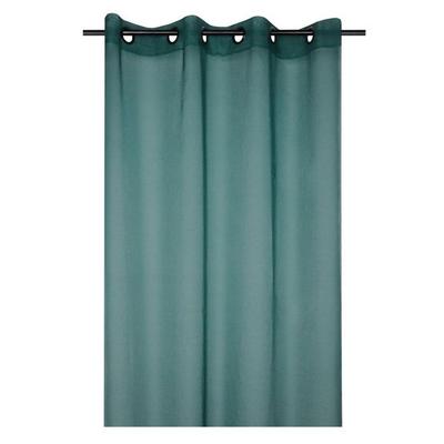 Voilage Uni 135 X 260 Cm Mona Vert Emeraude