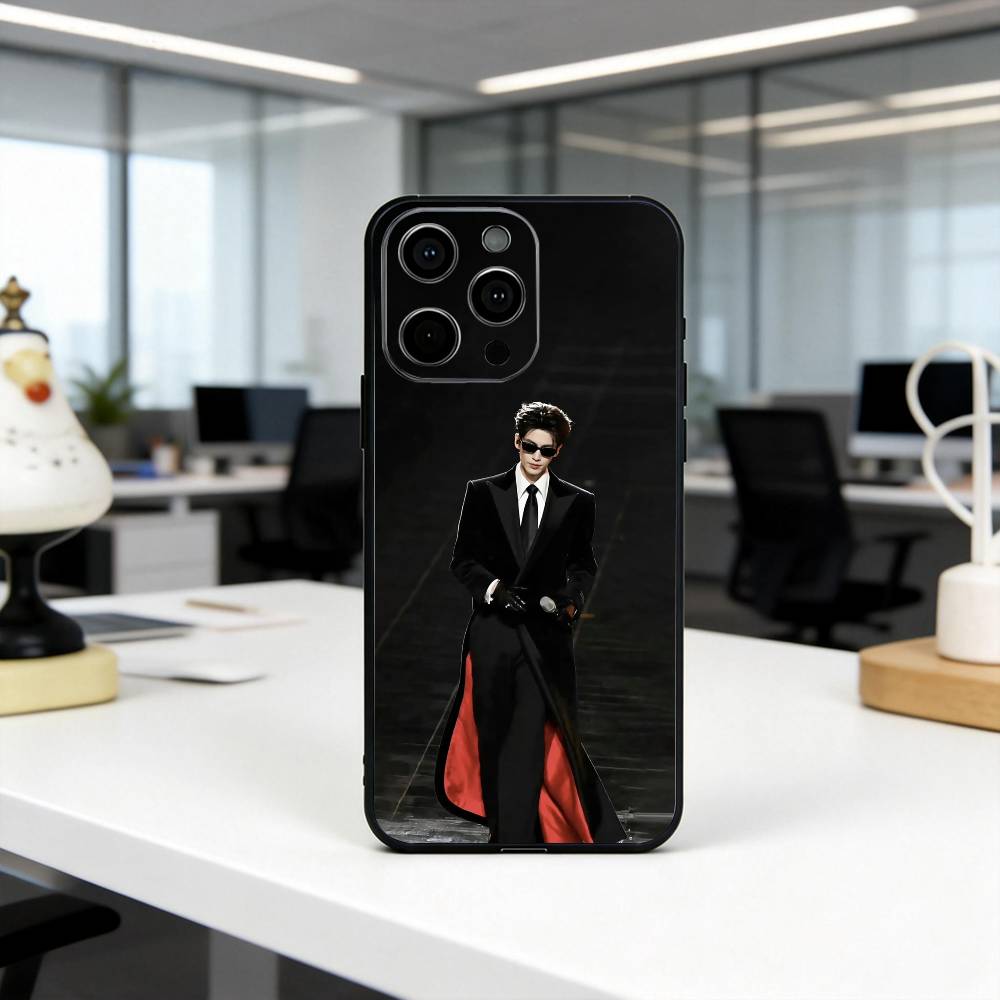 Handsome K-Krien Z-Zhang L-Linghe Phone Case For iPhone 17, 16,15,14,13,12,11 Plus,Pro Max, Others Soft Black Cover