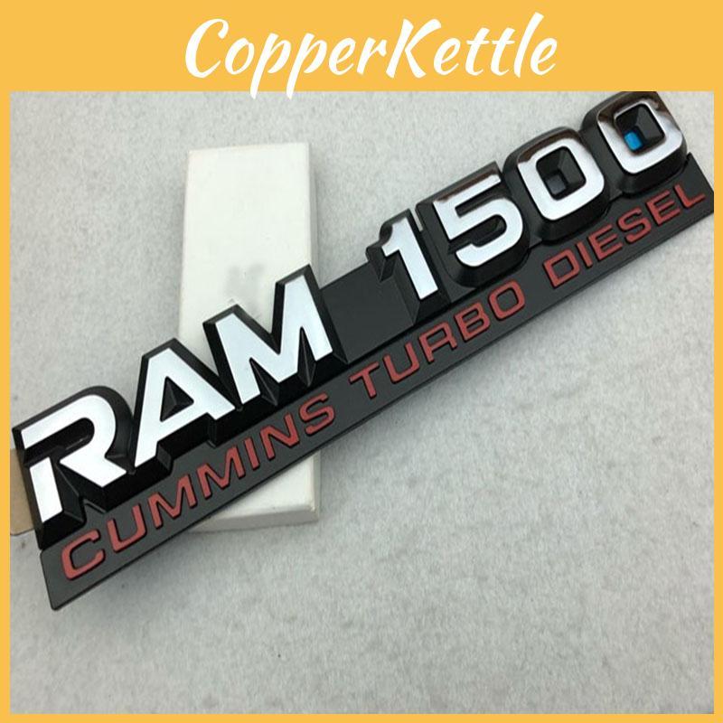 Ram 1500 2500  3500 Heavy Duty Car Tag Ram Truck Refit Sticke Car