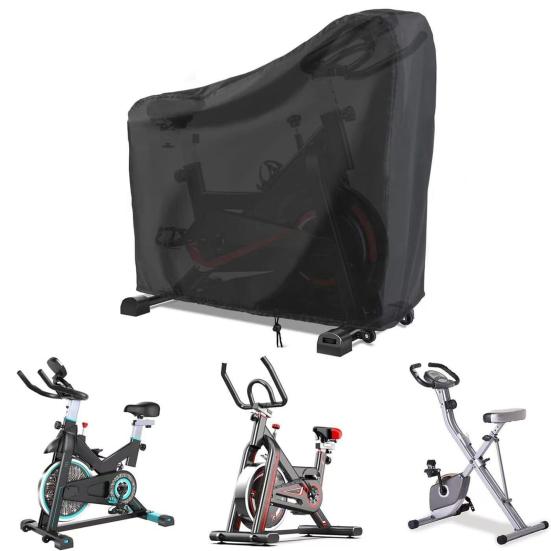 Exercise Bike Cover Universal Fit Easy to Install Indoor Cycling Protective Cover Bicycle Dustproof Waterproof Cover