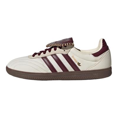 Samba Hosszú Nyelvű Krémfehér Bordó Arany Metál Női Sneaker IH9045