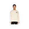 Letter Round Neck Long Sleeve Sweatshirt Men Sweatshirt Beige 7M000013-AF10432-BEIGE