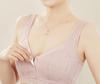 Women's Front Buckle Cotton Vest Bra - Wire-free, Plus Size for Middle-aged & Elderly Moms