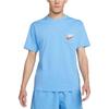 Nike T-Shirt Herren University Blue DM6426-412