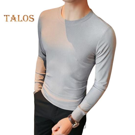 

Весна Осень Мужской Фитнес Топ Облегающий Круглый Вырез Эластичный Длинные Рукава Однотонный Пуловер Фитнес Спортивный Топ Зимняя Нижняя Одежда M серый