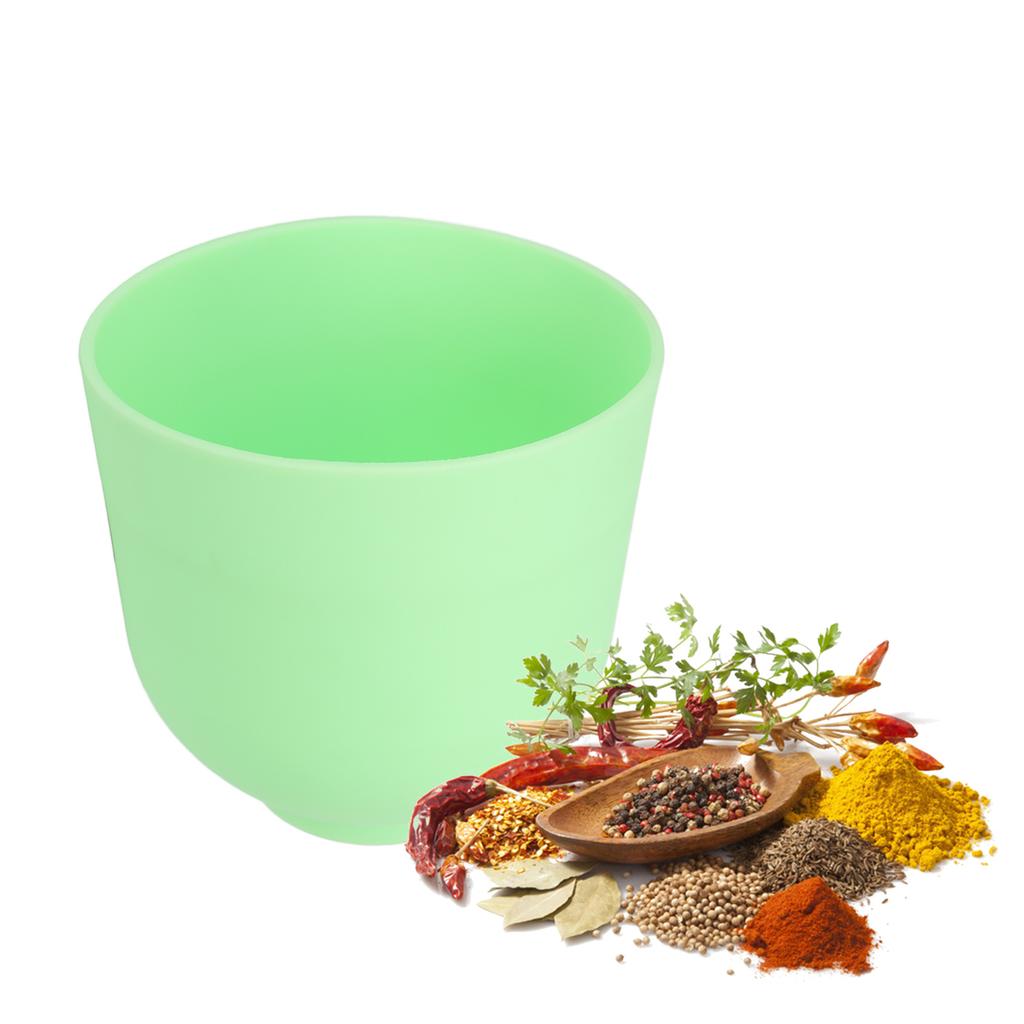 Facial Mixing Bowl   Silicone Mixing Pure Color Bowl for Facial Mask Cosmetic Buty Tool