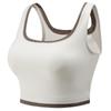 Women's High-Support Colorblock Yoga Tank Top & Shockproof Sports Bra Combo