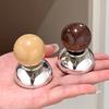 Vacuum Suction Cup Hooks Push-to-Lock No Drill No Nails No Glue Required Wall Hook Heavy Duty Round Spherical Design Hanging Hook for Keys Towels Hats
