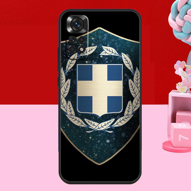 Greece Greek National Flag Case For Xiaomi Redmi Note 11 10 12 13 14 15 Pro Plus Redmi 15 C 14C 10C 12C 13C Soft Cover