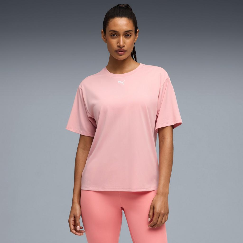Puma TAD ESSENTIAL RELAXED Women's Training Shirt Pink 52713926 R L