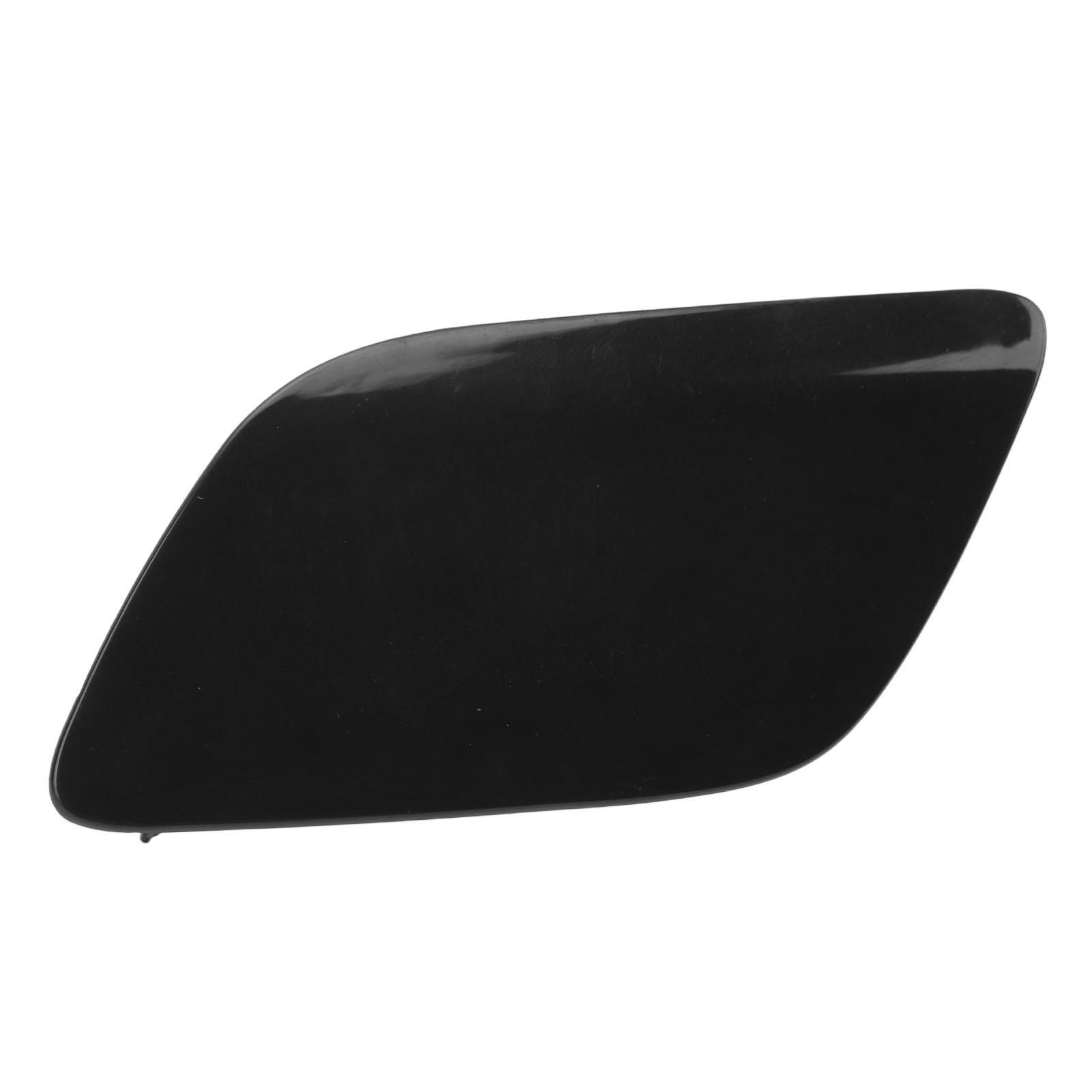 

Headlight Washer Cover Black Front Bumper Headlight Washer Cover Spray Nozzle Cap for Q7 2010 to