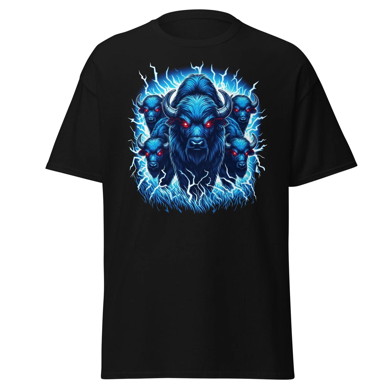 Buffalo Bills Electric Stampede: Shockwave T-Shirt - Thunderstruck Edition XXXL