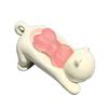 Cute Cat Soap Dish with Drain for Bathroom Storage