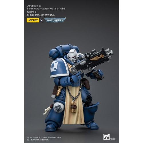 JOYTOY Warhammer 40,000 Ultramarines Sternguard Veteran (Bolt Rifle Equipped) Action Figure Game 40k