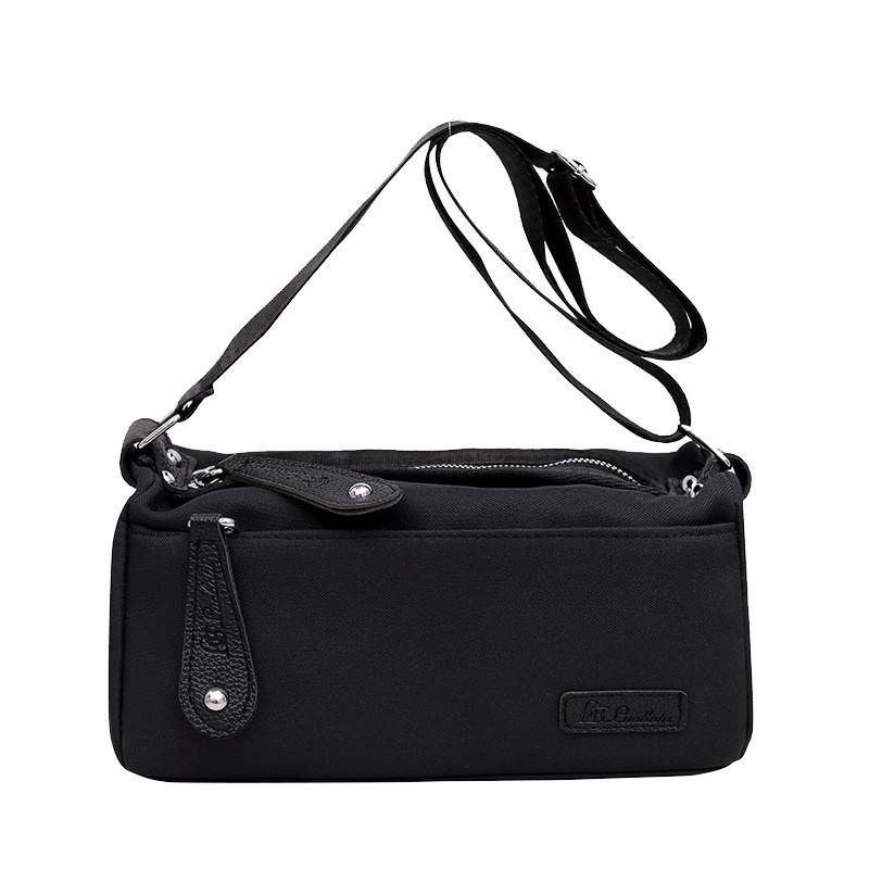 Elegant Nylon Crossbody Bag For Women 2024 Fashion Trendy Shoulder Bag With Zipper
