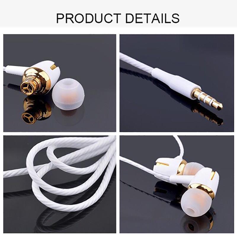 Buy Luminous Bass Headphones With Microphone 3.5mm Jack Earphone at