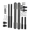 RC   Columns Front Rear Aluminum Alloy Carbon   Car Body Mount Post for   SCX10 90046 90047 1Celsius10 RC Car