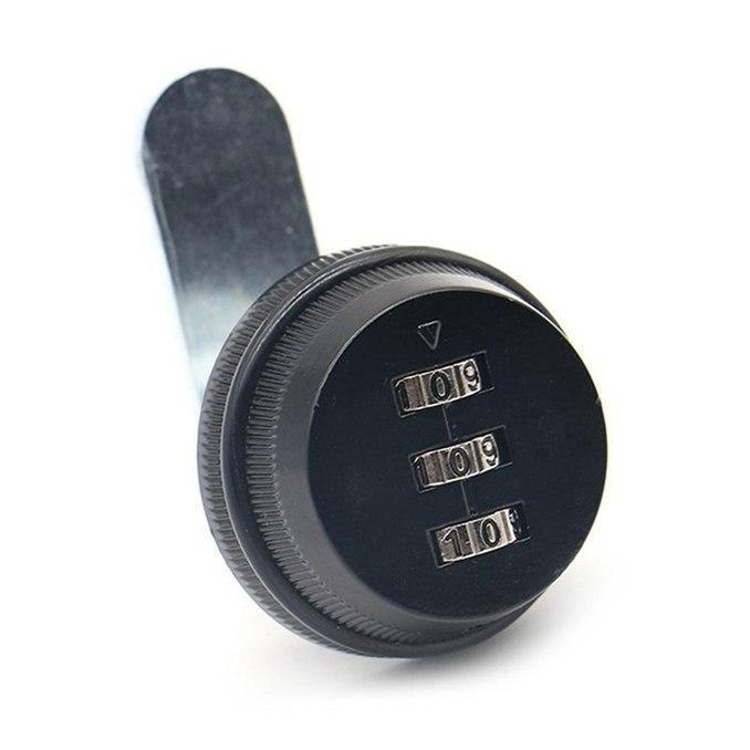 Home Mailbox Password Lock Three-digit Password Dial Lock Safety Mechanical Password Lock