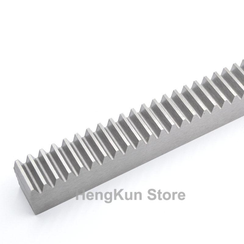 1 Adet 0.5-3 Mod 45 Çelik Dişli Rafı Şanzıman Rafı Uzunluk 300/500mm Kendin Yap Model Yapımı Sürüş Malzemeleri Aksesuarlar