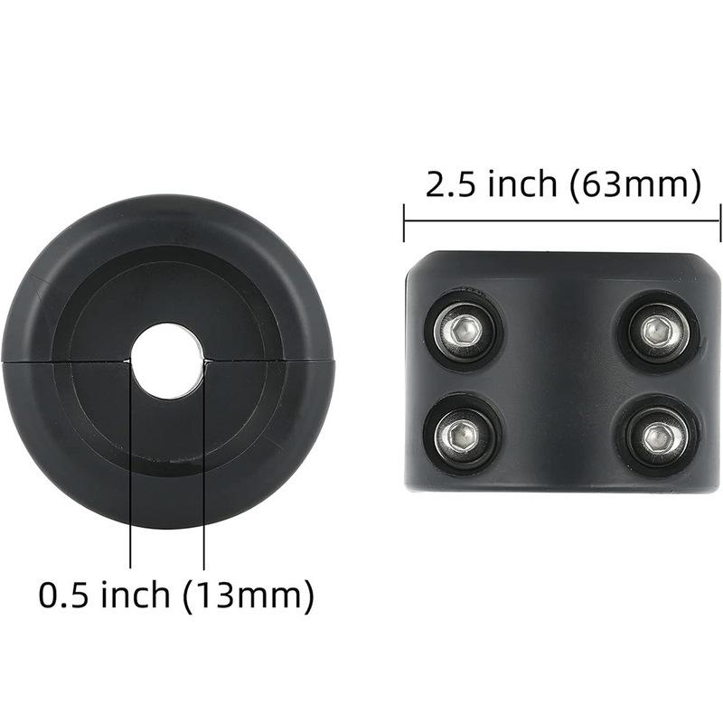 Car Modification Accessories Winch Hook Stopper Cable Protector Rubber Plug for Off-Road Vehicles