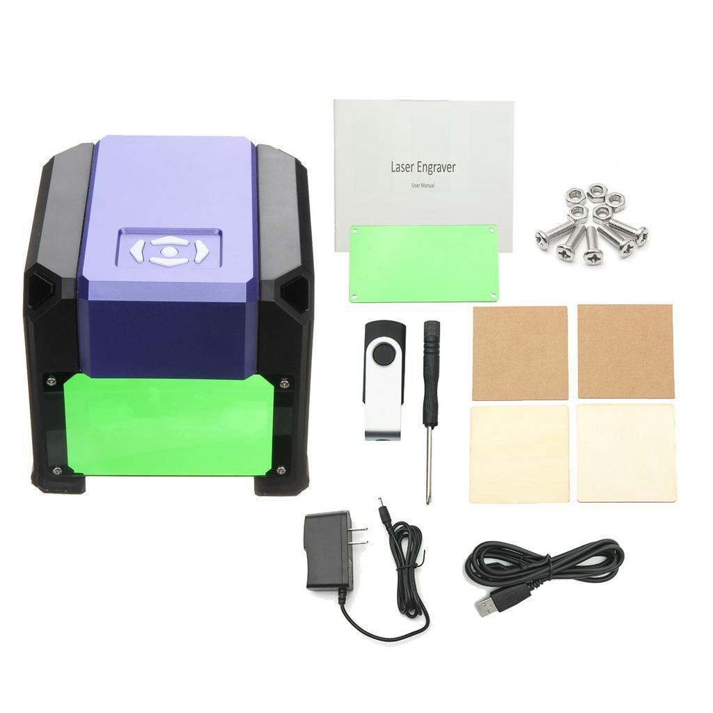 Printer Cutter DIY Logo Marking CNC Engraving Carving  for Windows USB Mini Desktop Laser Engraving Machine 15x15.5x14cm