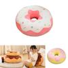 Adorable Donut Plushie For Cozy Lounging And Napping