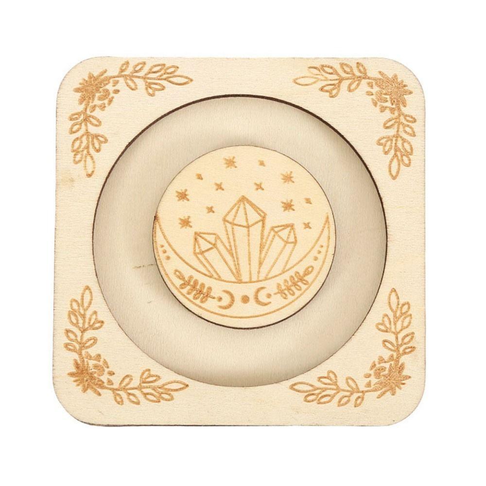 

Многоразовая основа для демонстрации украшений своими руками, лазерная резка, деревянный лоток для браслетов, основа для кристаллов и камней, подарок style 5