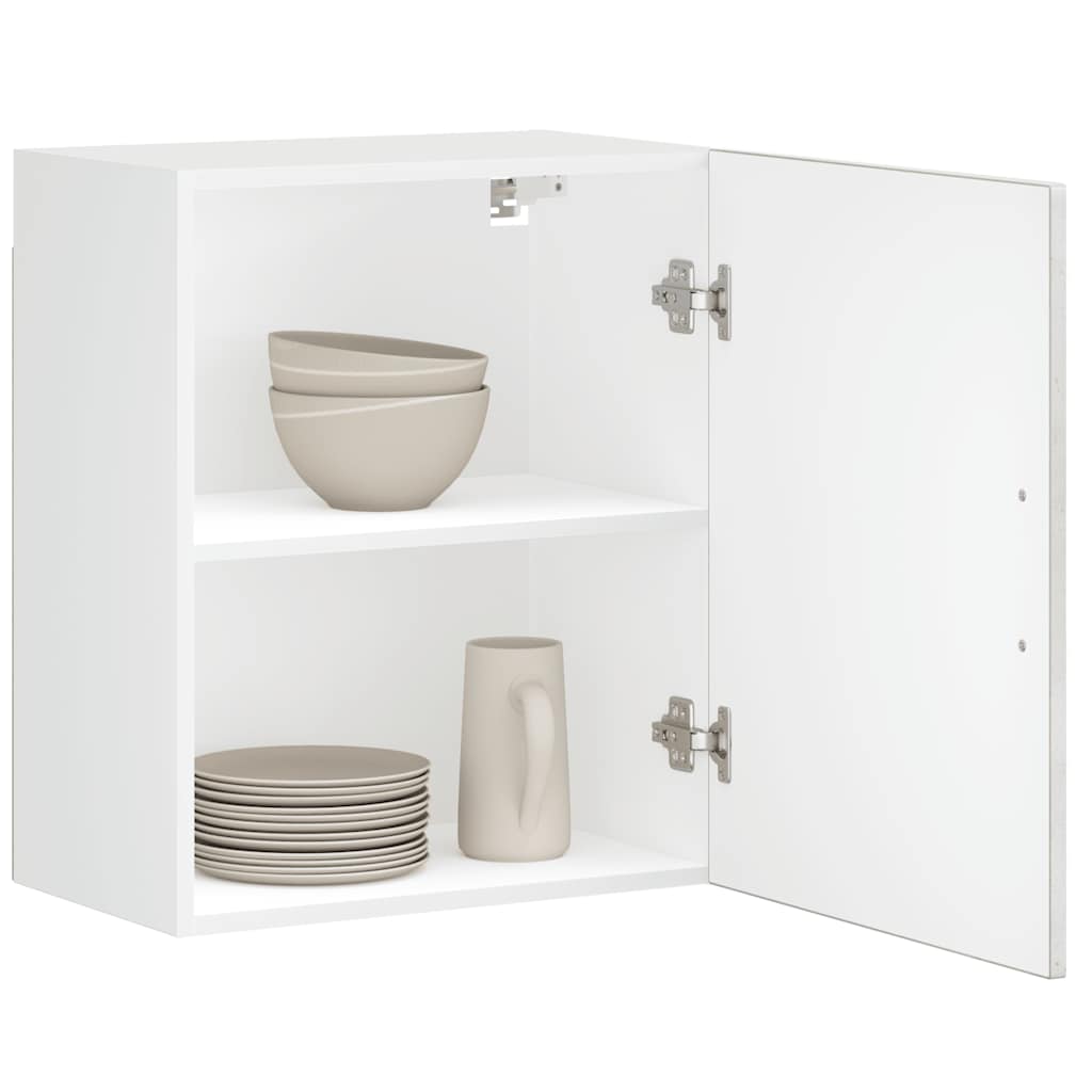 Kitchen Wall Cabinets 2 pcs Porto Concrete Grey Particleboard