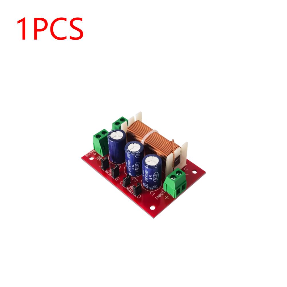 YLY-2088 2 Way HiFi Speaker Audio Frequency Divider Crossover Filters Module 400W Adjustable Full Range Treble Bass Welding Free