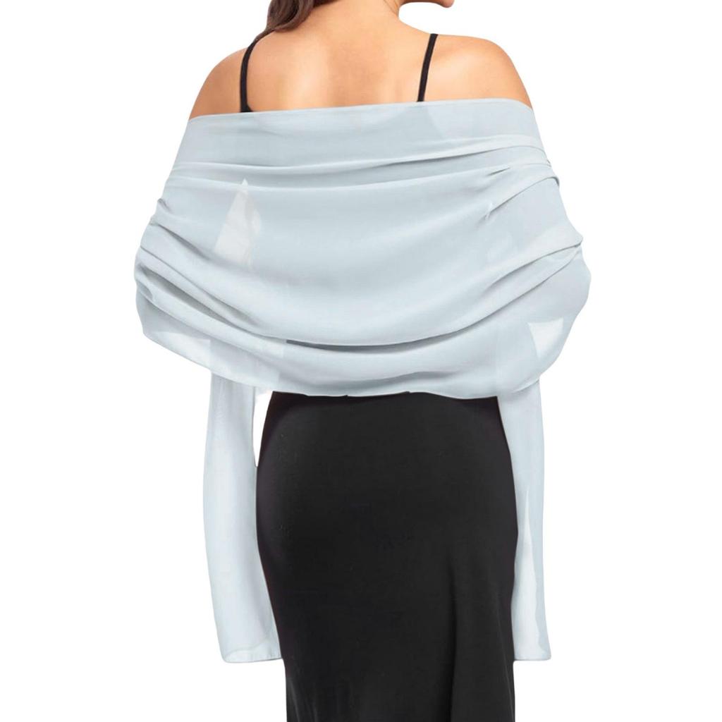 Women's Chiffon Evening Shawl and Wrap for Weddings and Bridesmaids