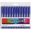 Marqueurs - COLORTIME - Réf 37333 - Couleurs très couvrantes - Sèchent rapidement - Capuchons ventilés