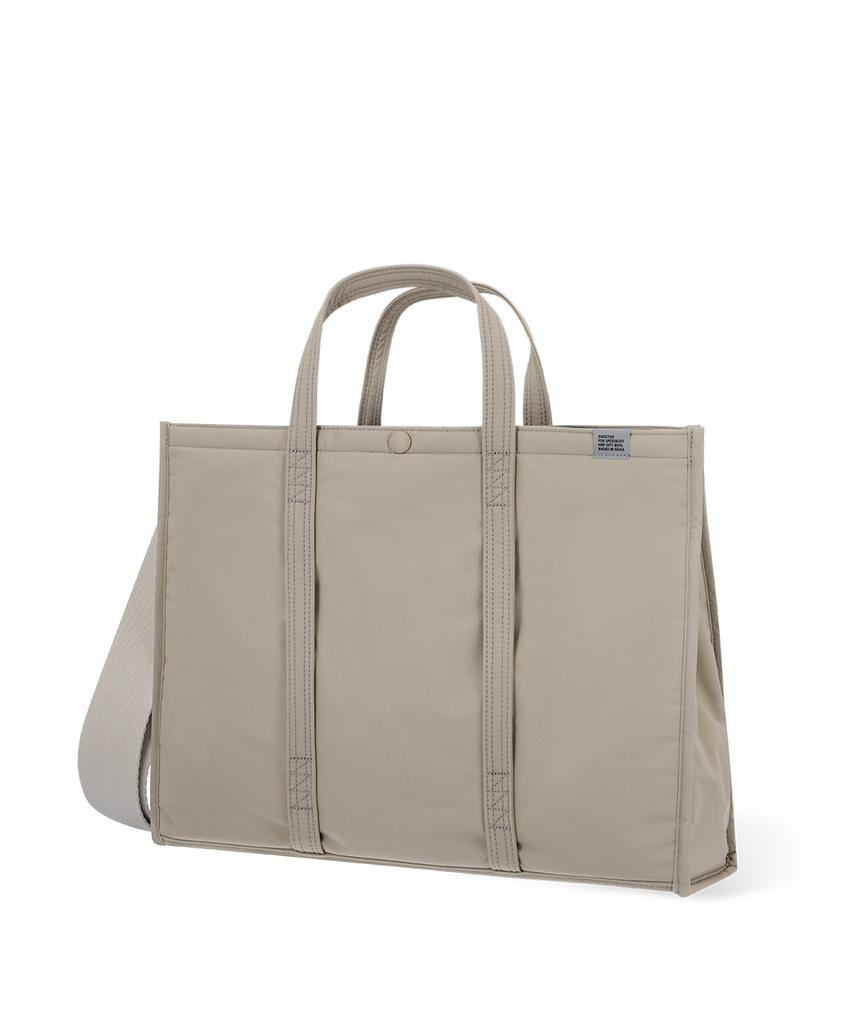 Sweetch Tote Brief 001 Wide L Sand