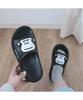 Kiefer Erschaffe Entspannende Weiche und Bequeme 25P45498 Mamoru-sans Badeschuhe, Schwarz, M,
