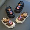 Cartoon Paradise Kids Open Toe Sandals With Pvc Material Non Slip Sole For Active Summer Wear