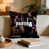 PPantera Band Cushion Cover Short Plush Pillowcase for Bed Sofa Carwashable